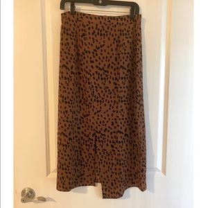 NWT Nasty Gal Leopard Skirt